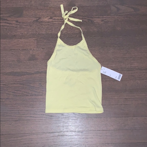 Urban Outfitters Tops - URBAN OUTFITTERS yellow tank top